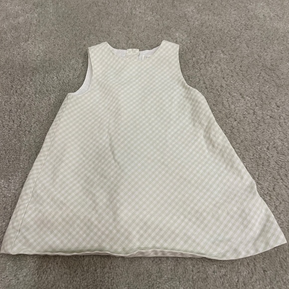 Pottery Barn Kids Other - Pottery Barn Kids - Green Gingham Dress